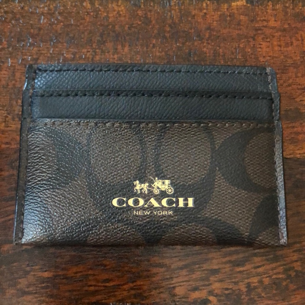 Coach Card Holder